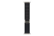 Smartwatch - Accessoires - Apple 49mm Black Alpine Loop - Small - Natural Titanium Finish - MFTE4ZM/A