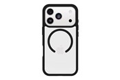 Mobiel - Covers & Cases - OtterBox React MagSafe Apple iPhone 17 Pro Black Crystal - clear/black - 77-98631