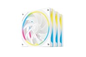 Case Fan - DeepCool FL12 SE 3-1 - Case ventilator - 120mm - Wit met RGB-licht - 29 dBA - R-FL12SE-WHAPN3-G