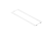Case accessoires - Havn HS 420 Lower Fan Bracket - White - HVN-AS-HS420-05-BFB