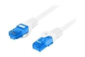 Netwerk - kabel - Lanberg patch cable - 3 m - white RAL 9010 - Wit - 3m - PCF6A-10CC-0300-W