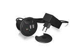USB hub - ICY BOX IB-HUB1407 - hub - 3 ports USB hub - 3 - Zwart - IB-HUB1407