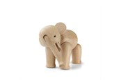 Decoratie - Kay Bojesen - Elephant mini - Oak - H9.5 cm - 39242