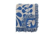 Decoratie - Bloomingville - Nevine Plaid - Blue - 160x130 cm - 82062688