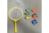 Buiten spelen - Happy Summer Fishing Net with 6 fishes - 303622