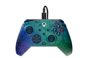 Gaming accessoires - Turtle Beach Rematch Advanced Wired - Glitch Green - Wired Controller - Microsoft Xbox One - XSX88TBC200455