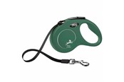 Honden - Flexi - Koppel New Classic - S - 5m Band - Olive - <15 kg - 600.7768