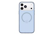 Mobiel - Covers & Cases - OtterBox Symmetry Clear MagSafe Camera Control Apple iPhone 17 Pro Max Silver Glade - blue - 77-98874