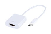 Beelscherm- en tv-kabel - Vivanco CA UC HD 1 - adapter - HDMI / USB - 15 cm - 4008928452532