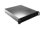 Case - Lanberg - rack-mountable - 2U - ATX - Case - Server (Rack) - Zwart - SC01-5202-12B