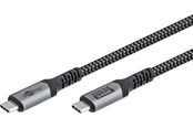 USB-kabel - Pro USB-C <-> USB-C - 1.8m - 240 Watt Power Delivery - USB 4.0 / Thunderbolt 4 - Zwart - PUSB4-40-AC-SBG-1.8M