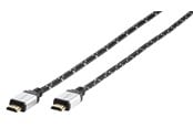 Beelscherm- en tv-kabel - Vivanco Premium HDMI High Speed Ethernet 4K cable 3m - 4008928422023