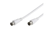 Antennekabel / connector - Vivanco 75dB Antenna Cable 2x shield 15m Bulk - 4008928439052