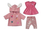 Dolls & Accessories - Baby Born Coat Set with Dress 43cm - 840740