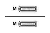 USB-kabel - dbramante1928 IT - USB-C cable - 24 pin USB-C to 24 pin USB-C - 3 m - CB30CCBL4390