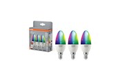 Smart Home - Osram SMART+ frosted candle 470lm 4.9W/RGBW frosted E14 3-pack - 4099854529863