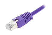 Netwerk - kabel - Deltaco LAN CAT 6 - F/UTP - Paars - 1meter - STP-611P