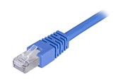 Netwerk - kabel - Deltaco STP-611 - patch cable - 1.5 m - blue - Blauw - 1meter - STP-611B
