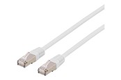 Netwerk - kabel - Deltaco patch cable - 5 m - white - Wit - 5m - STP-65VAU