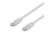 Netwerk - kabel - Deltaco TP-615VAU - patch cable - 15 m - white - Wit - 15m - TP-615VAU