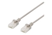 Netwerk - kabel - Deltaco patch cable - 1.5 m - grey - Grijs - 1m - UUTP-1030