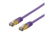 Netwerk - kabel - Deltaco SFTP-63PAH - patch cable - 3 m - purple - Paars - 3m - SFTP-63PAH