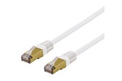 Netwerk - kabel - Deltaco SFTP-63VAH - patch cable - 3 m - white - Wit - 3m - SFTP-63VAH