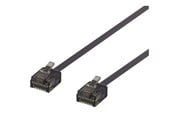 Netwerk - kabel - Deltaco patch cable - 1.5 m - black - Zwart - 1meter - UUTP-2037