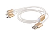 USB-kabel - EPZI Lightning cable - Lightning / USB - 1 m - USB-MULTI10