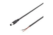 Voedingskabel (intern) - Deltaco - power cable - DC jack 5.5 x 2.1 mm to bare wire - 2 m - DEL-109UB