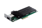 Netwerk-adapter (netwerkkaart, printserver, enz.) - ASUSTOR AS-T10G3 10GbE M.2 NVMe SSD Composite PCIe 3.0 Network Card - AS-T10G3