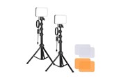 Diversen - Neewer BP66 Studio Lighting Kit with Two LED Lamps Filters and Tripods - B0DJXMFRN2