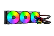 CPU koeler - Montech Light Flow ARGB 360 Black - Light Flow ARGB 360 Black
