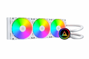 CPU koeler - Montech Light Flow ARGB 360 White - Light Flow ARGB 360 White