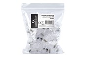 Netwerk - kabel - Gembird Cablexpert network connector - Transparent - LC-8P8C-001/50