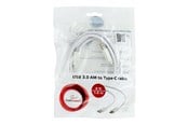 USB-kabel - Gembird Cablexpert - USB-C cable - USB Type A to 24 pin USB-C - 1.8 m - CCP-USB3-AMCM-6-W
