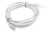 Netwerk - kabel - Lanberg patch cable - 3 m - grey RAL 7035 - Grijs - 3m - PCU6-10CC-0300-S