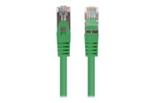Netwerk - kabel - Lanberg patch cable - 25 cm - green RAL 6024 - Groen - 0.25m - PCF6-20CC-0025-G
