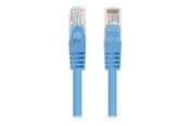 Netwerk - kabel - Lanberg patch cable - 3 m - blue RAL 5012 - Blauw - 3m - PCU6-20CC-0300-B