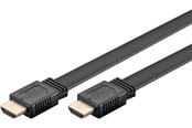 Beelscherm- en tv-kabel - Pro HDMI 2.1 Flat - 2m - Zwart - HDMI2.1Flat-2m-Black