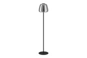 Smart Home - EGLO ALFERO-Z VLOER RGB/CCT 2000LM ZWART/CHROOM/TRANSP. - 901196