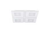 Smart Home - EGLO PADROGIANO-Z 4L PLAFOND RGBTW 450X450 3800LM WIT - 900481