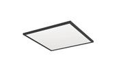 Smart Home - EGLO ROVITO-Z PLAFOND 500X500 RGB/CCT 28,8W 4200LM MET AFSTANDSBEDIENING B. IP44 ZWART - 901468