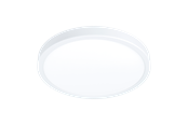 Smart Home - EGLO FUEVA 6-Z PLAFOND Ø280 RGB/CCT 14.3W 1800LM IP44 WIT - 901377