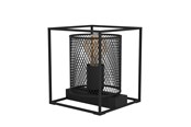 Lampen - EGLO CATTERICK TAFEL E27 ZWART - 43774