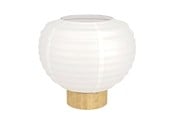 Lampen - EGLO SUMMERHILL TAFEL H200 E27 HOUT/WIT PAPIER SCHERM FSC - 44067