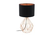 Lampen - EGLO SOKKELPLAAT H635 KOPER/ZWART - 95185