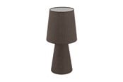Lampen - EGLO CARPARA TAFEL 2L H470 BRUIN - 97133
