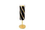 Lampen - EGLO PINTO NERO 1 TAFEL ZWART/GOUD - 97769