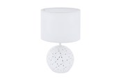 Lampen - EGLO MONTALBANO TAFEL 2L H385 WIT - 98381